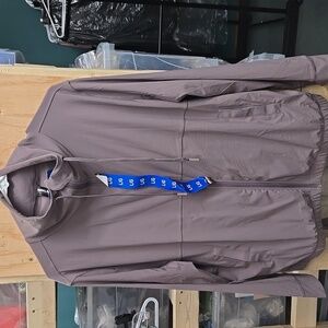 Kirkland Signature Size L Purple Grey Full Zip Active Jacket